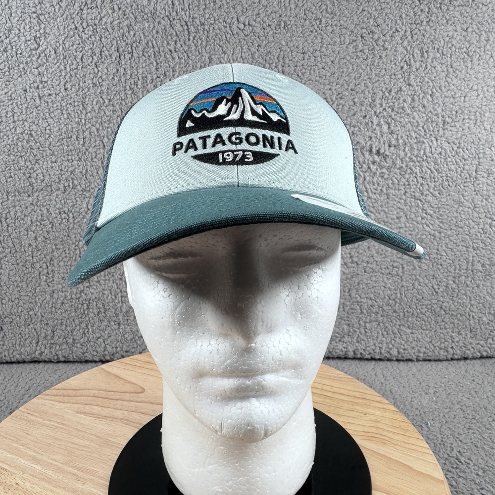 Patagonia Fitz Roy Scope LoPro Trucker Hat Blue Snapback Mesh 38218 ATBL 2019